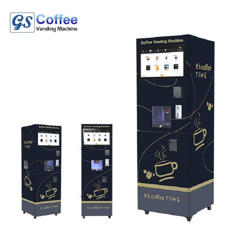 Pełny automatyczny automat sprzedający koktajle białkowe dla siłowni Automat sprzedający kawę GS