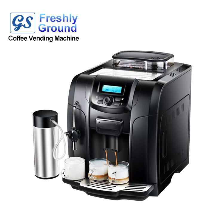 YN-715 Αυτόματη Εισαγωγική Μηχανή Espresso για Γραφείο, Φροντιστική Καφετιάνα Μηχανή, Στολή Μικρή Εμπορική Μηχανή Πώλησης