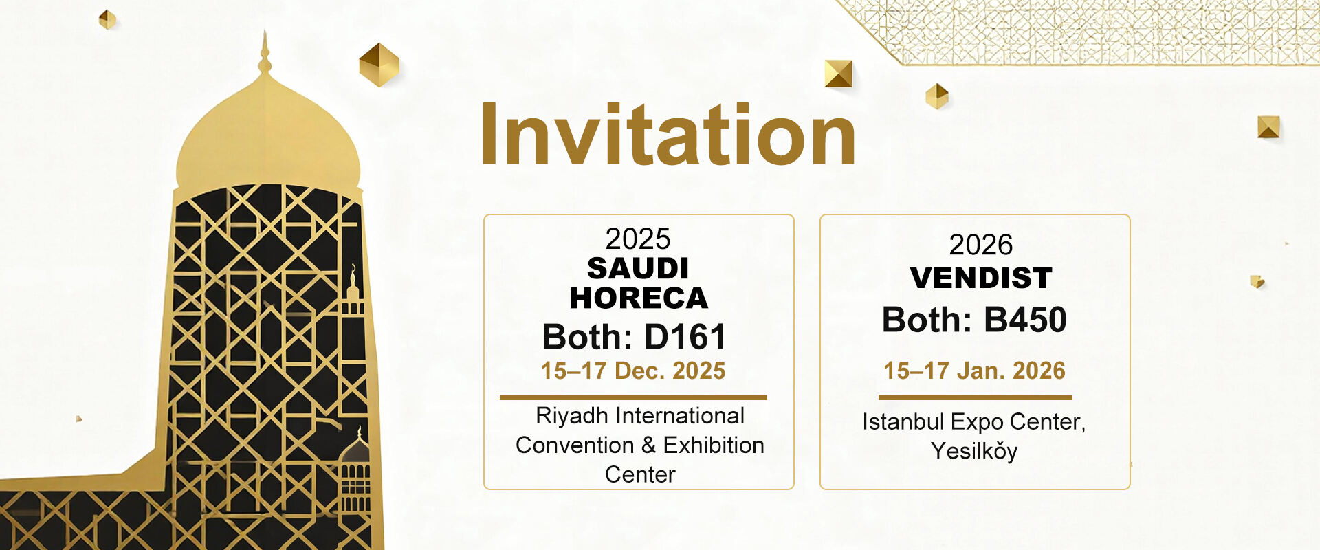 Get Ready to Meet the Future of Vending: Join Us at Our 2025 & 2026 Global Exhibitions!