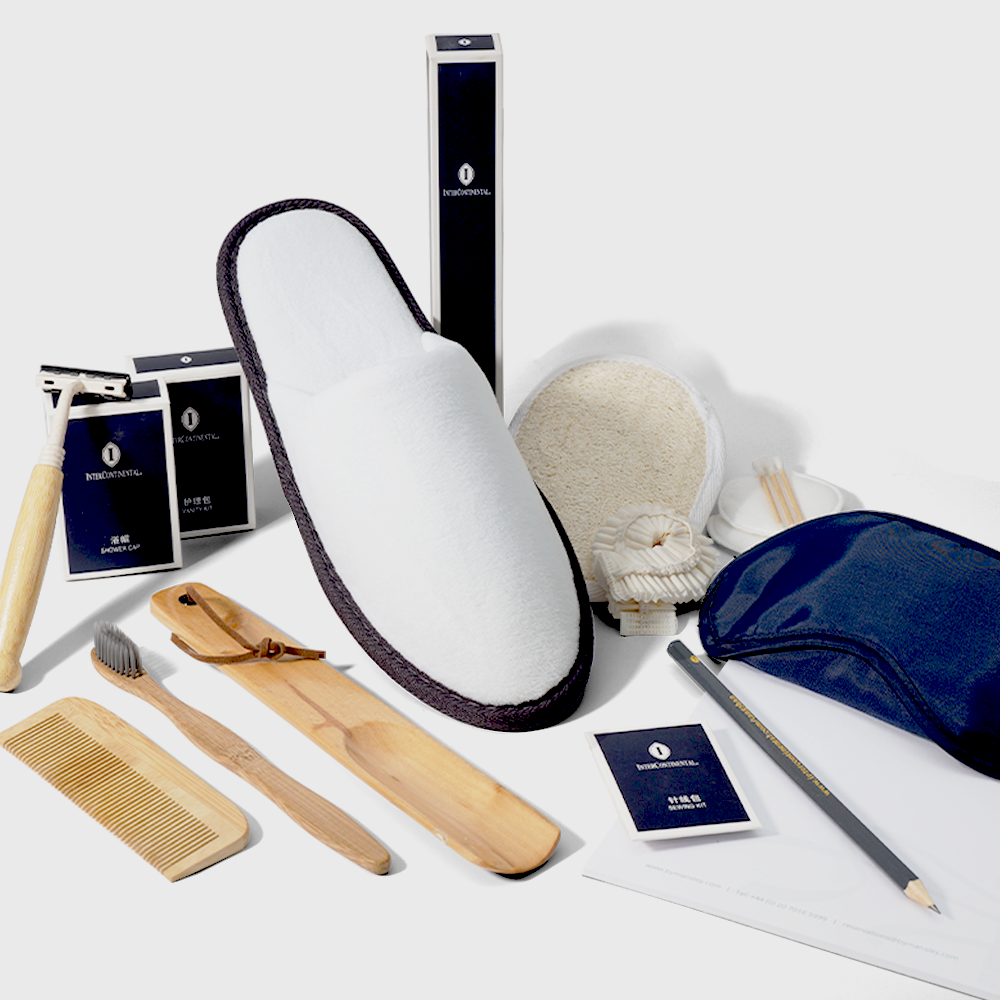 Airline Hotel Amenities Kit Personalized Luxury Box Packaging Disposable Hotel Amenities