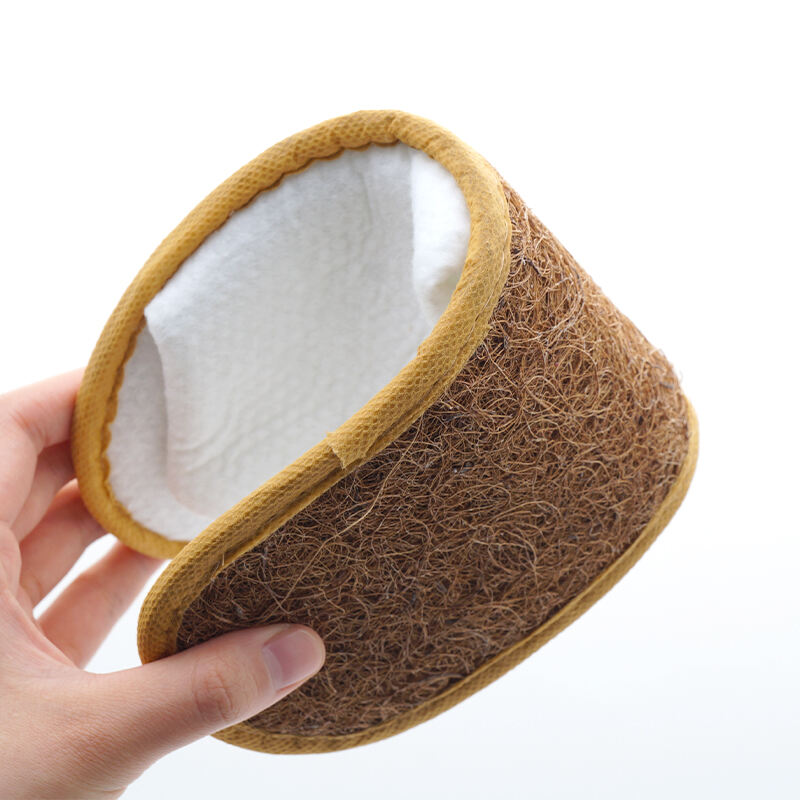 Coconut Coir Fiber Sole Eco Hotel Slippers