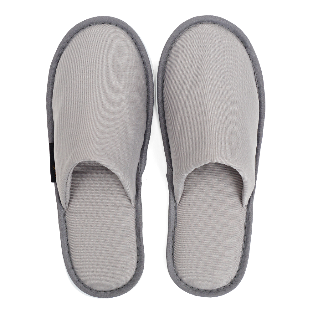 Spa Hotel Slippers Customized Logo Soft Closed Toe Disposable Slippers