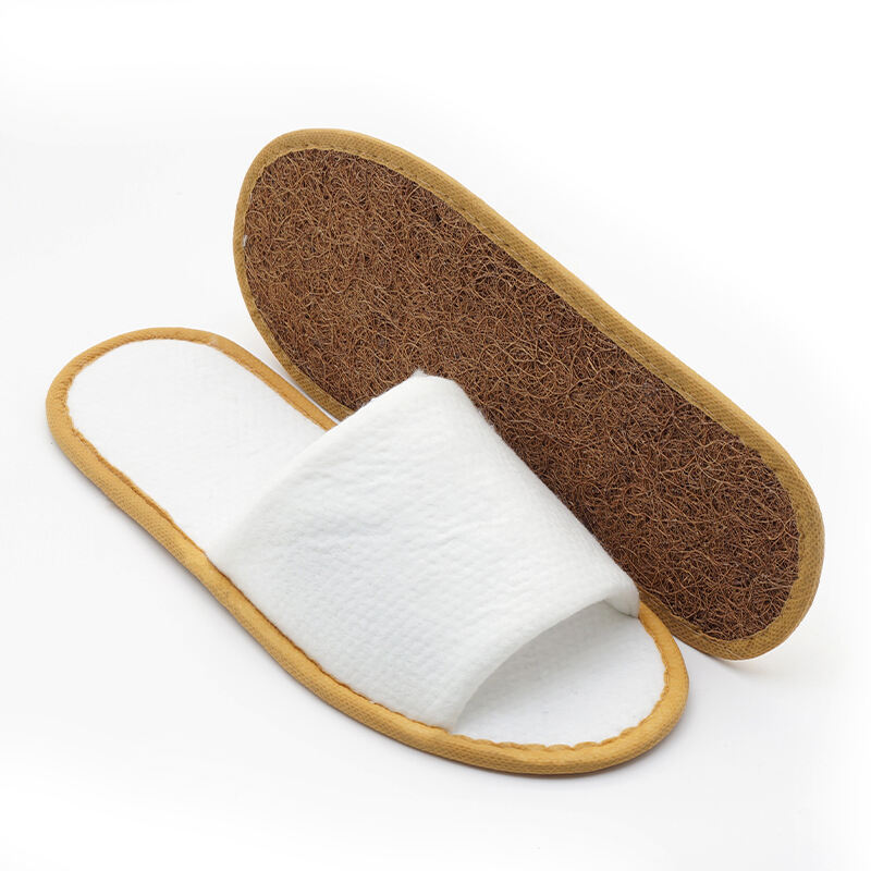 Coconut Coir Fiber Sole Eco Hotel Slippers