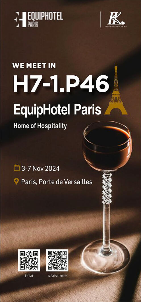 Kailai Exhibits at EquipHotel Paris 2024