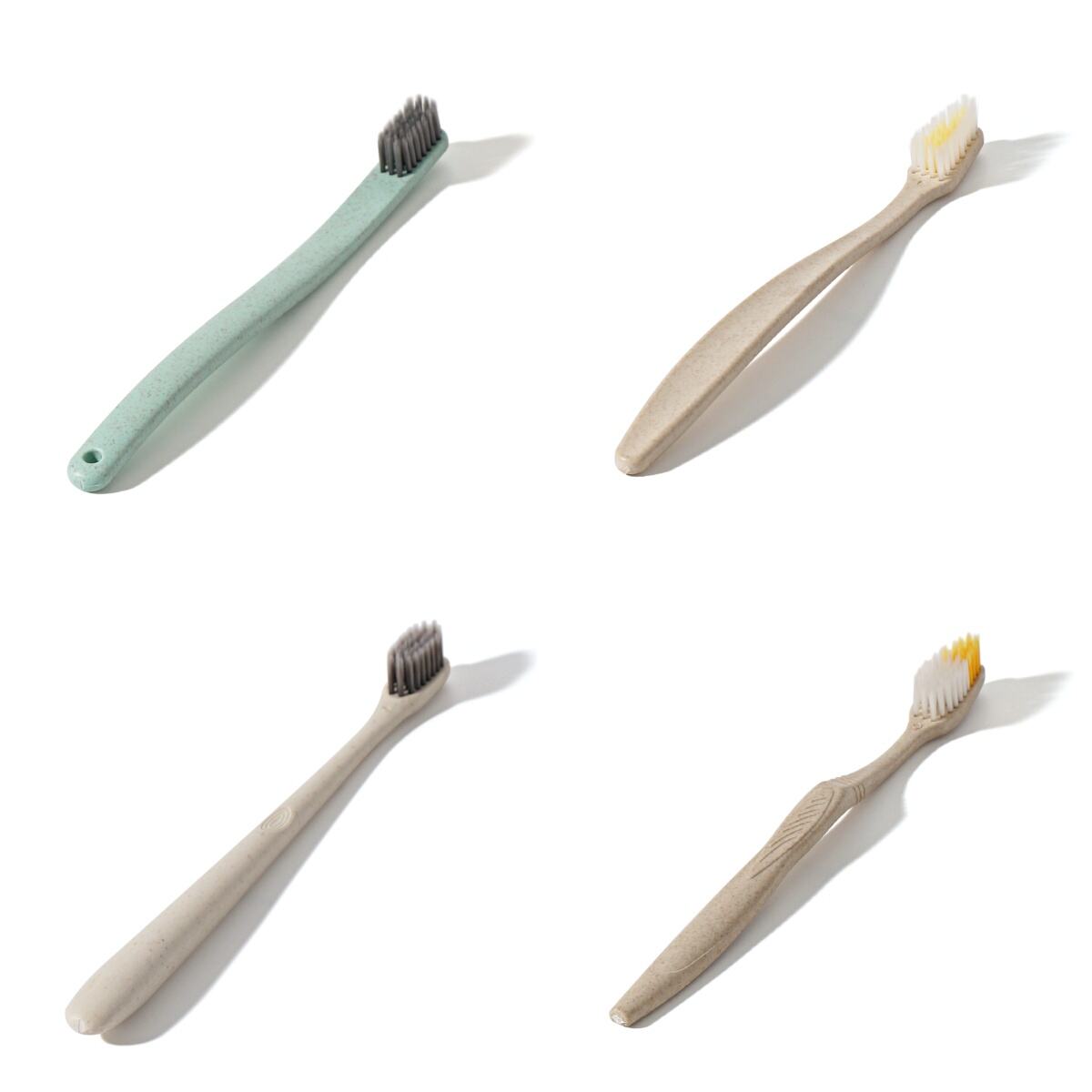 Wheat Straw Hotel Disposable Toothbrush- Reduce