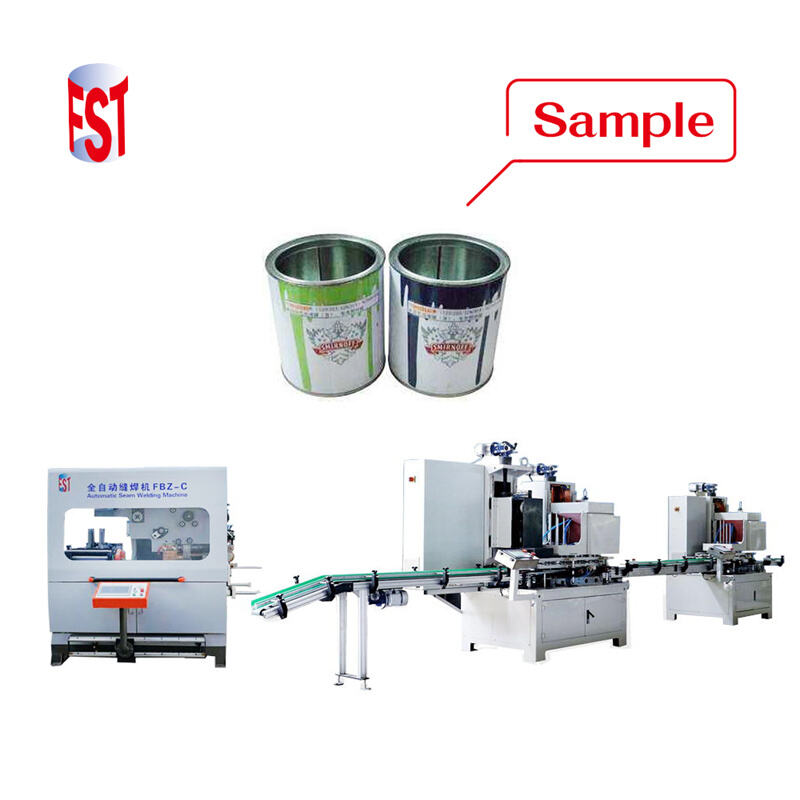 Automatic Round Can Production Line