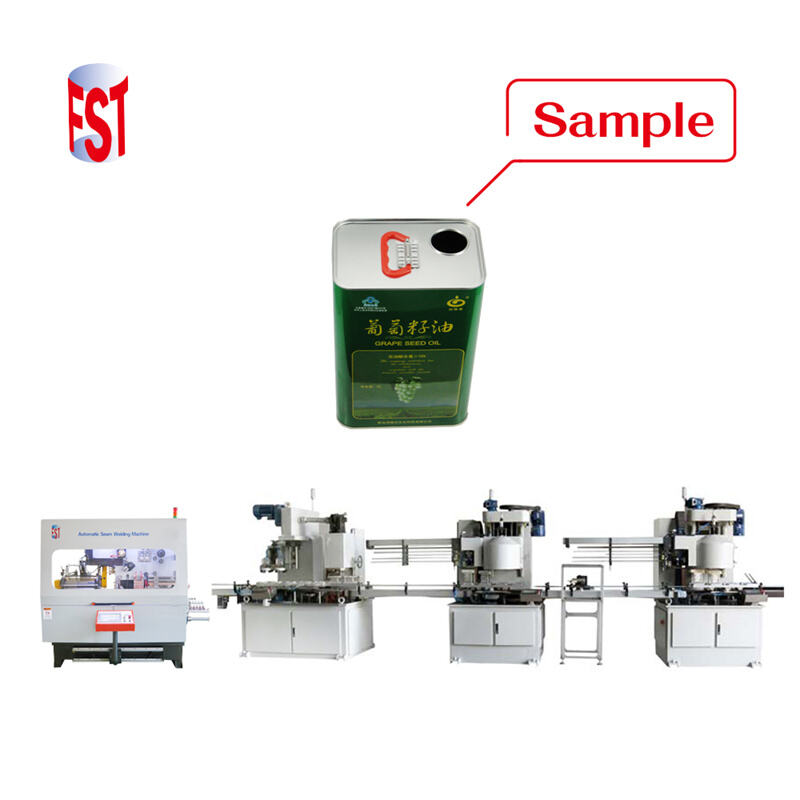 Semi-automatic Square Can Production Line