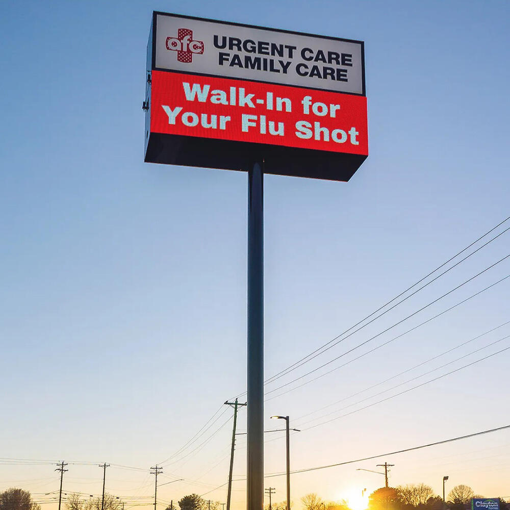 Projekt LED billboardu v Austrálii