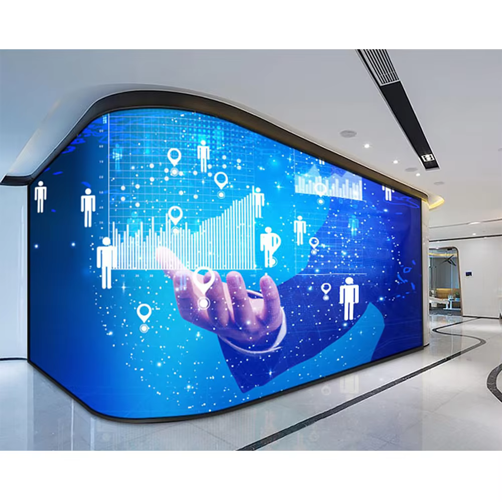 High Brightness Buy LED Screen Pantalla LED Flexible Arc Installation Programmable Outdoor Led Display Panel