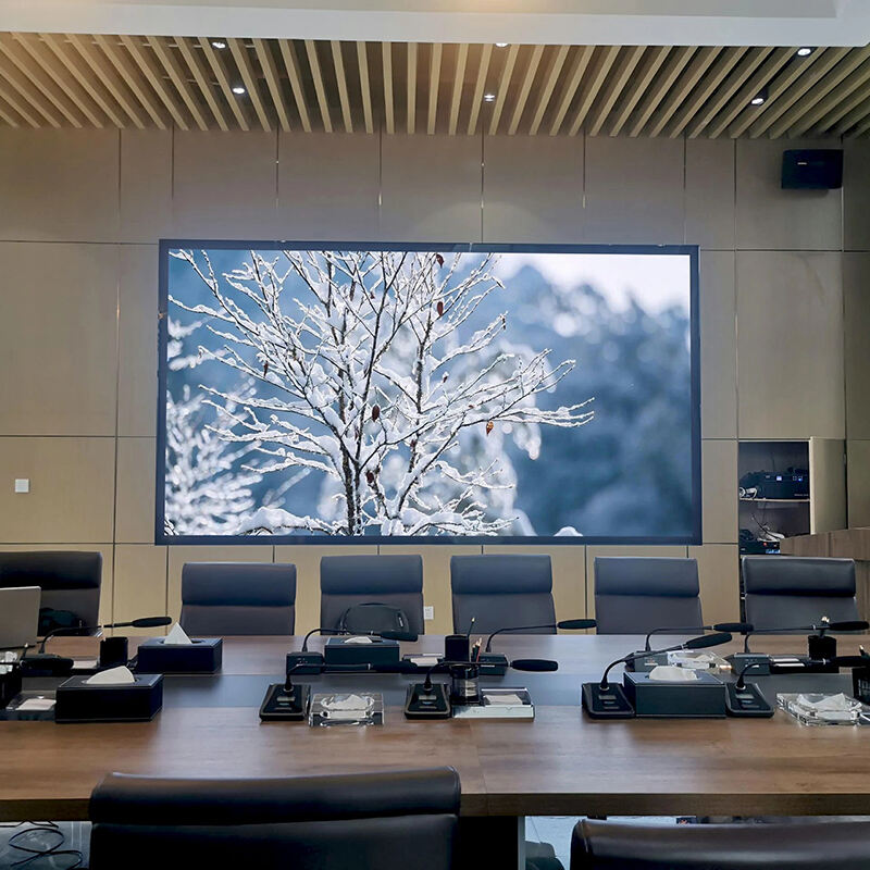 Parete video LED interna per ufficio aziendale nei Paesi Bassi