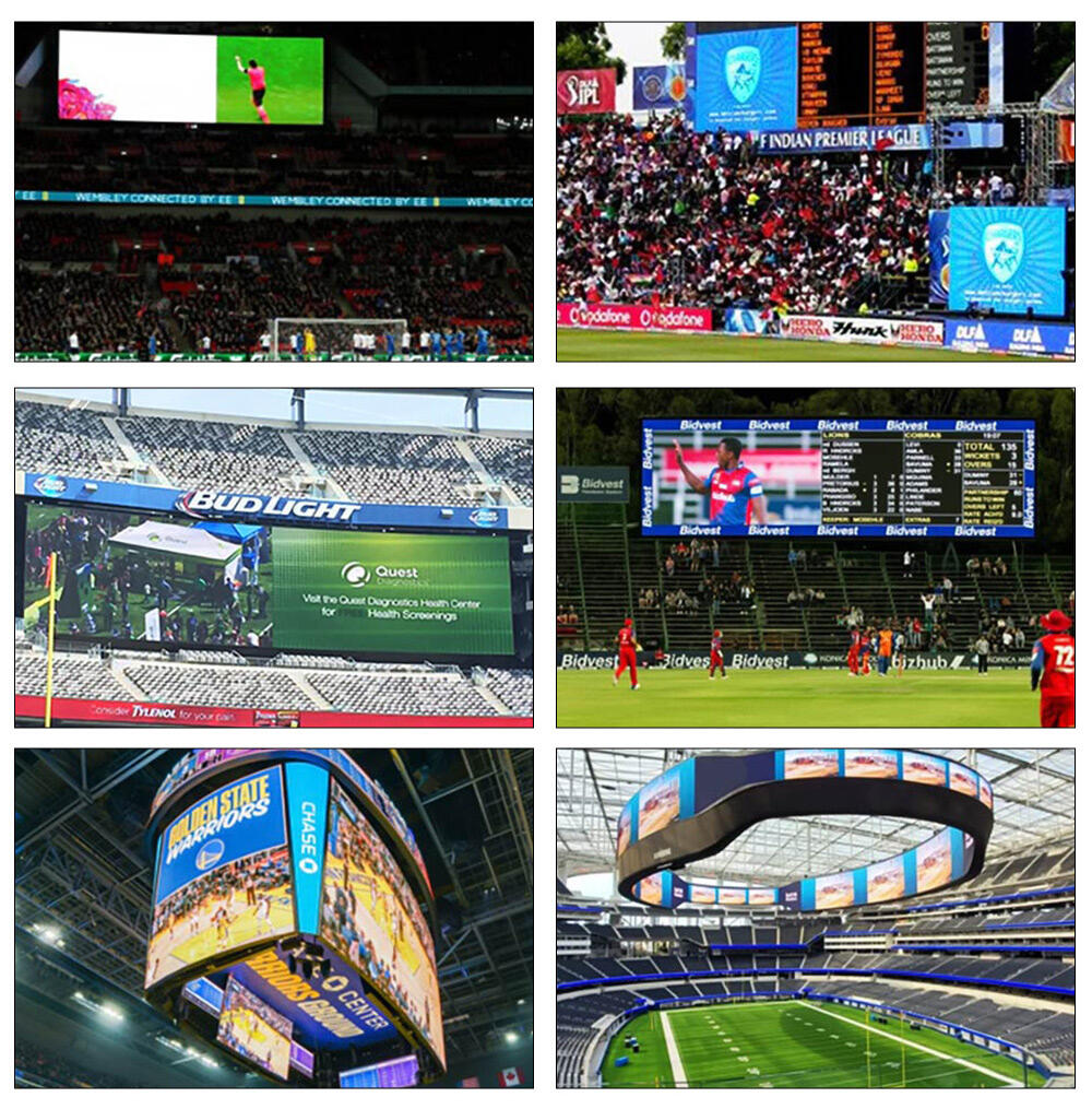 Applications of stadium screens
