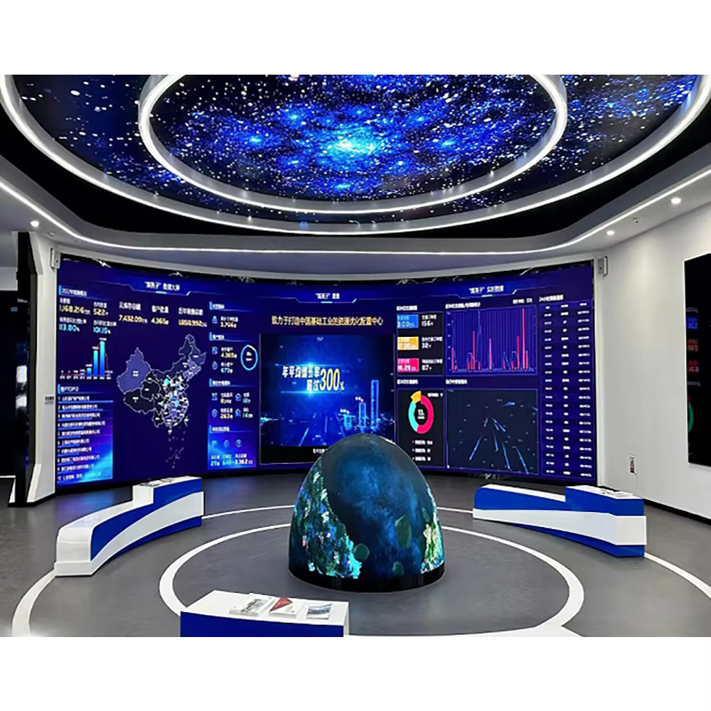 High Brightness Buy LED Screen Pantalla LED Flexible Arc Installation Programmable Outdoor Led Display Panel