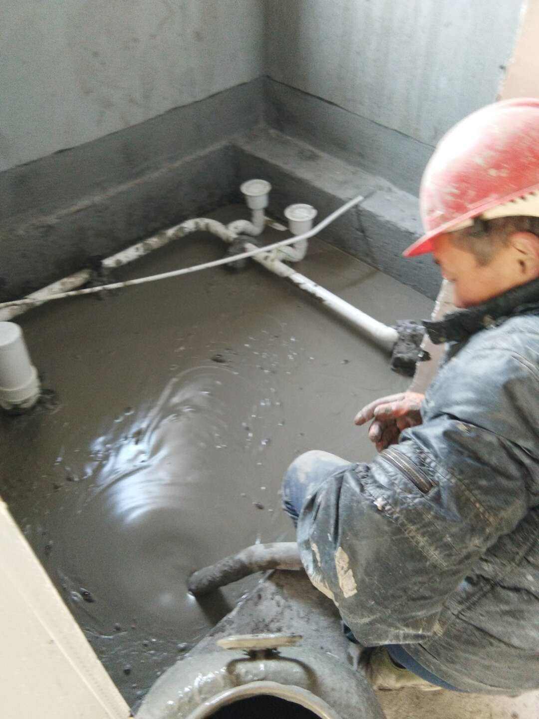 Construction de planchers en béton moussant