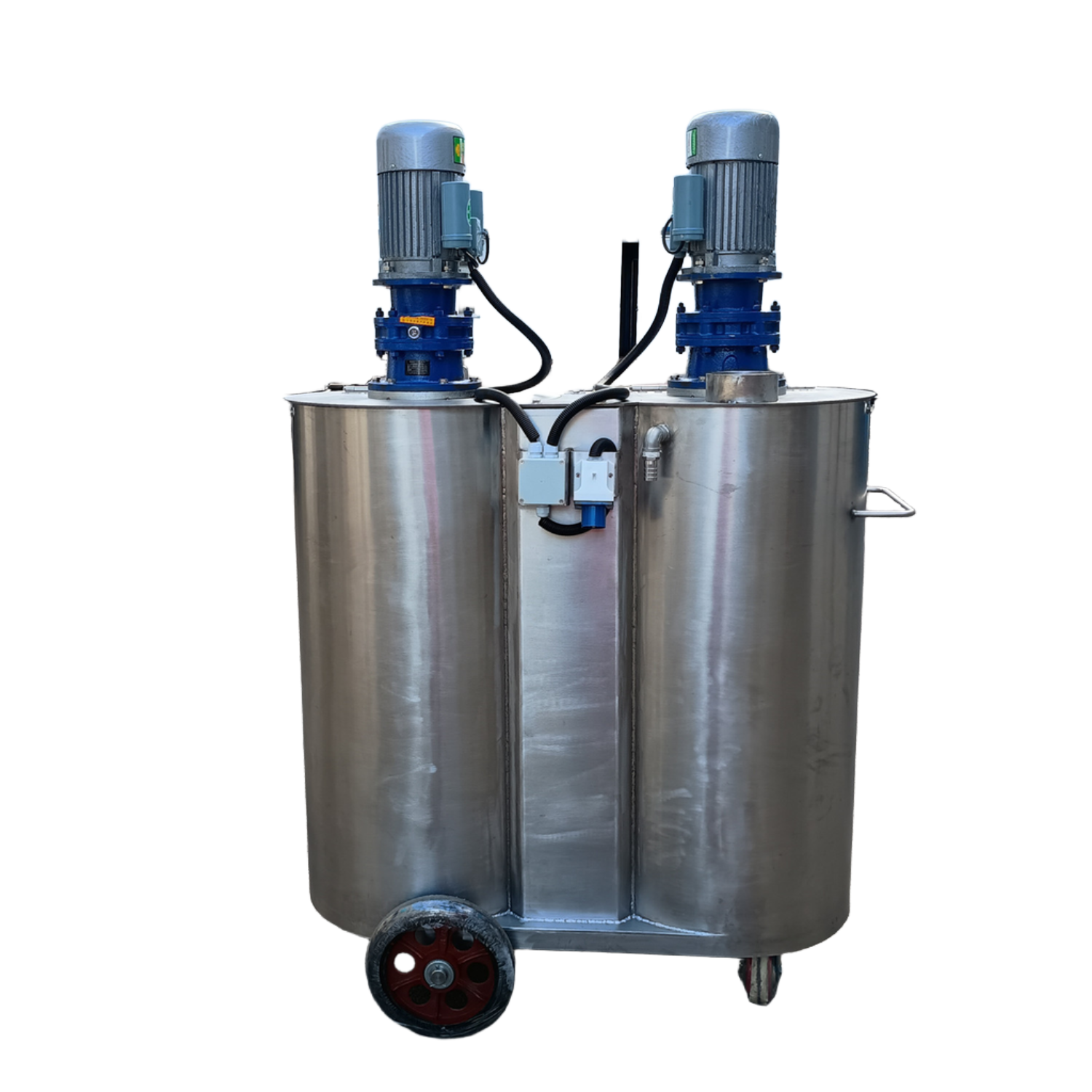 Mixeur sur socle à double cuve JB-SL480 (matériau en acier inoxydable)