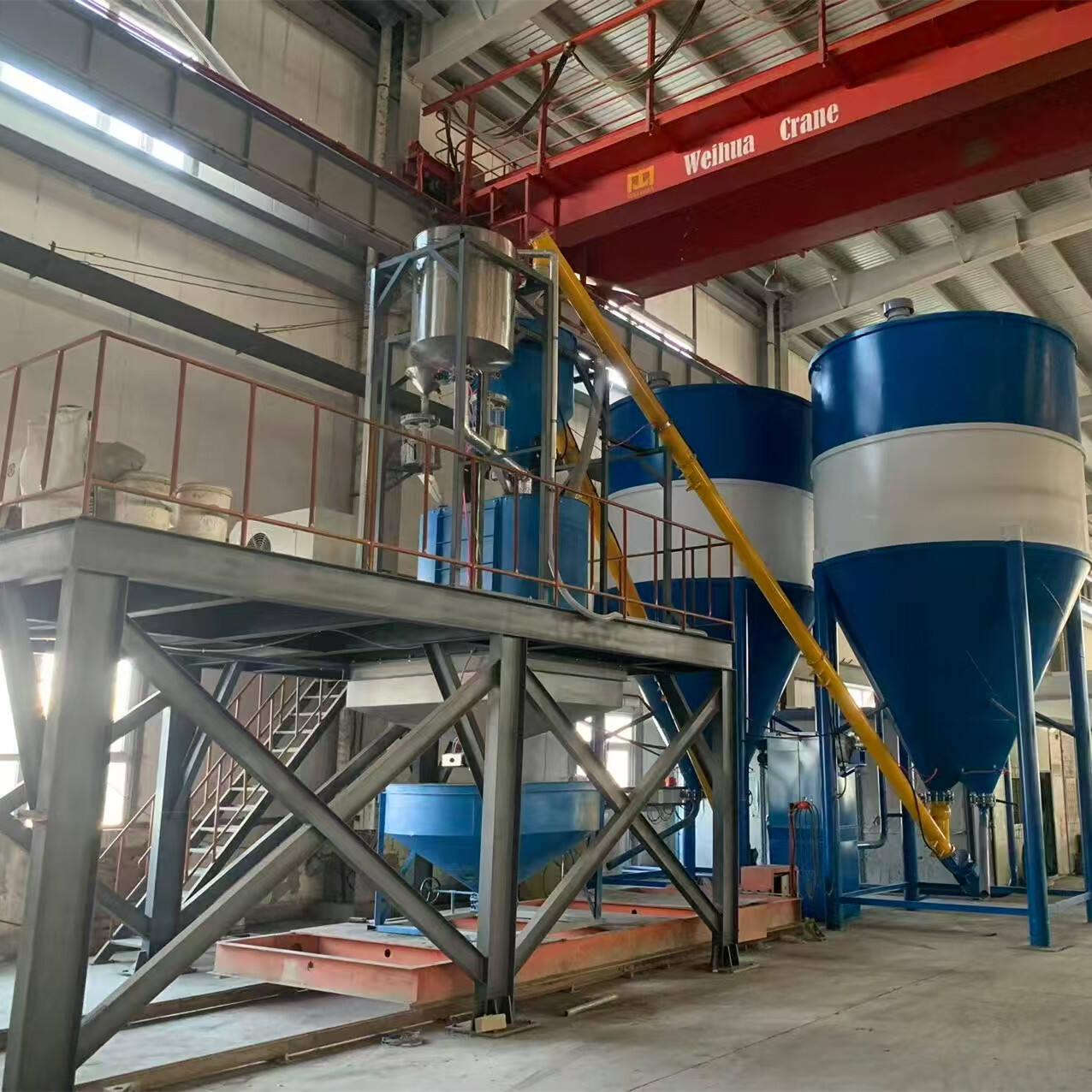 Prefabricated lightweight concrete production line