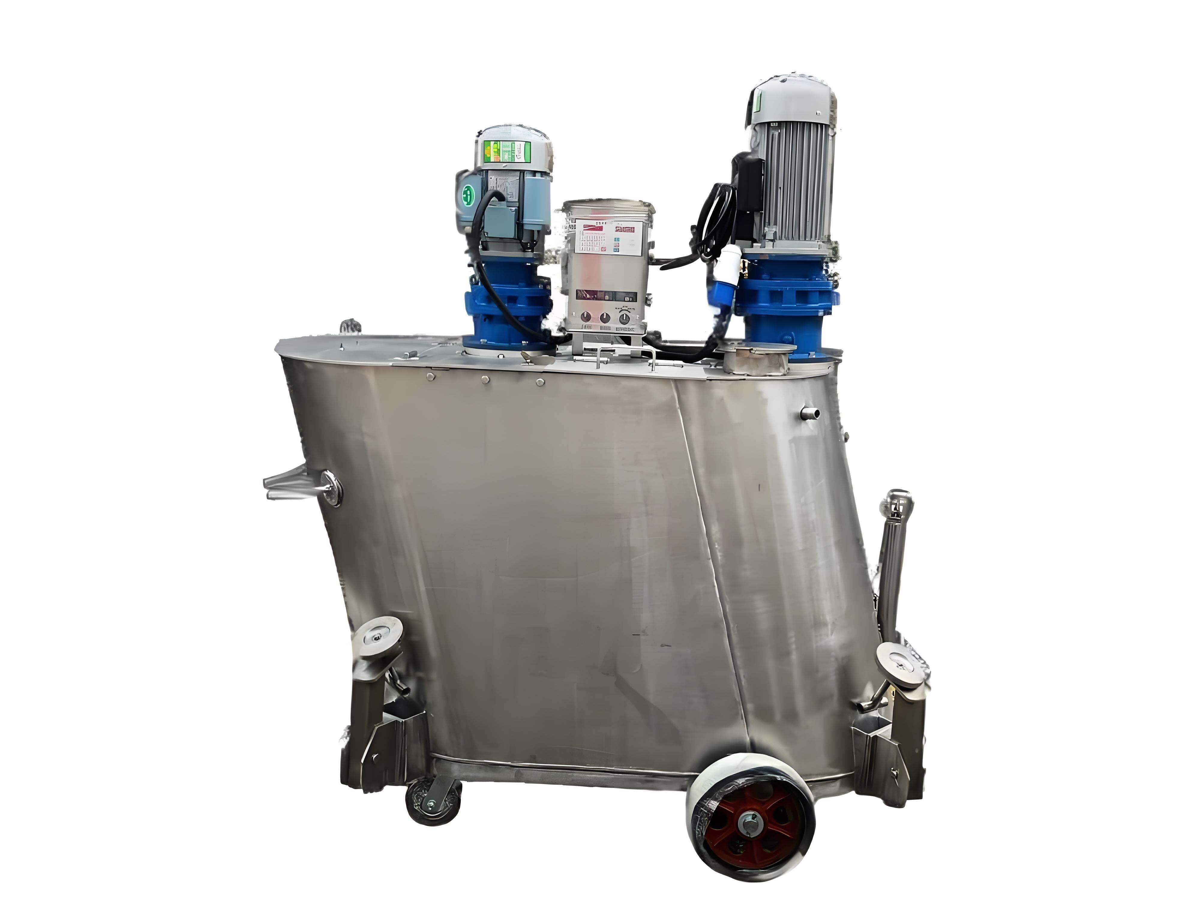 Mixeur double à aubes inclinées JB-SX600 (matériau en acier inoxydable)