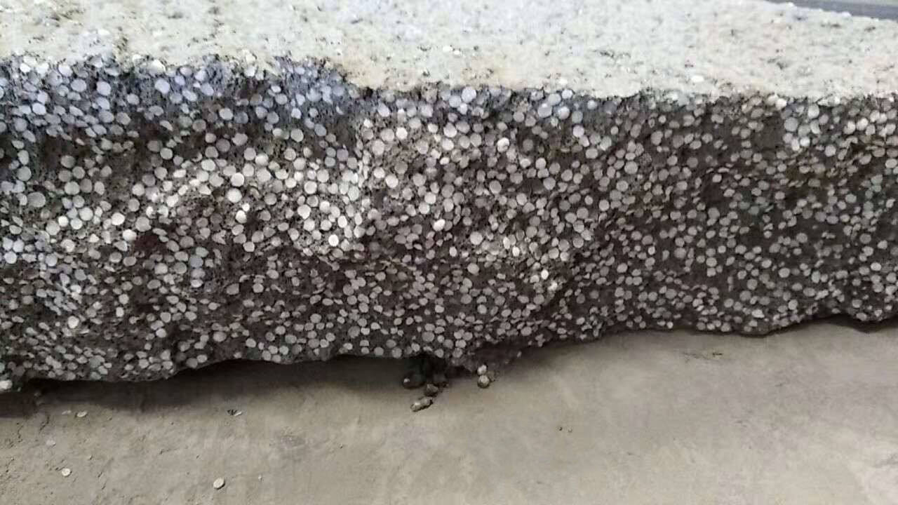 EPS Processing technology of lightweight aggregate foam concrete
