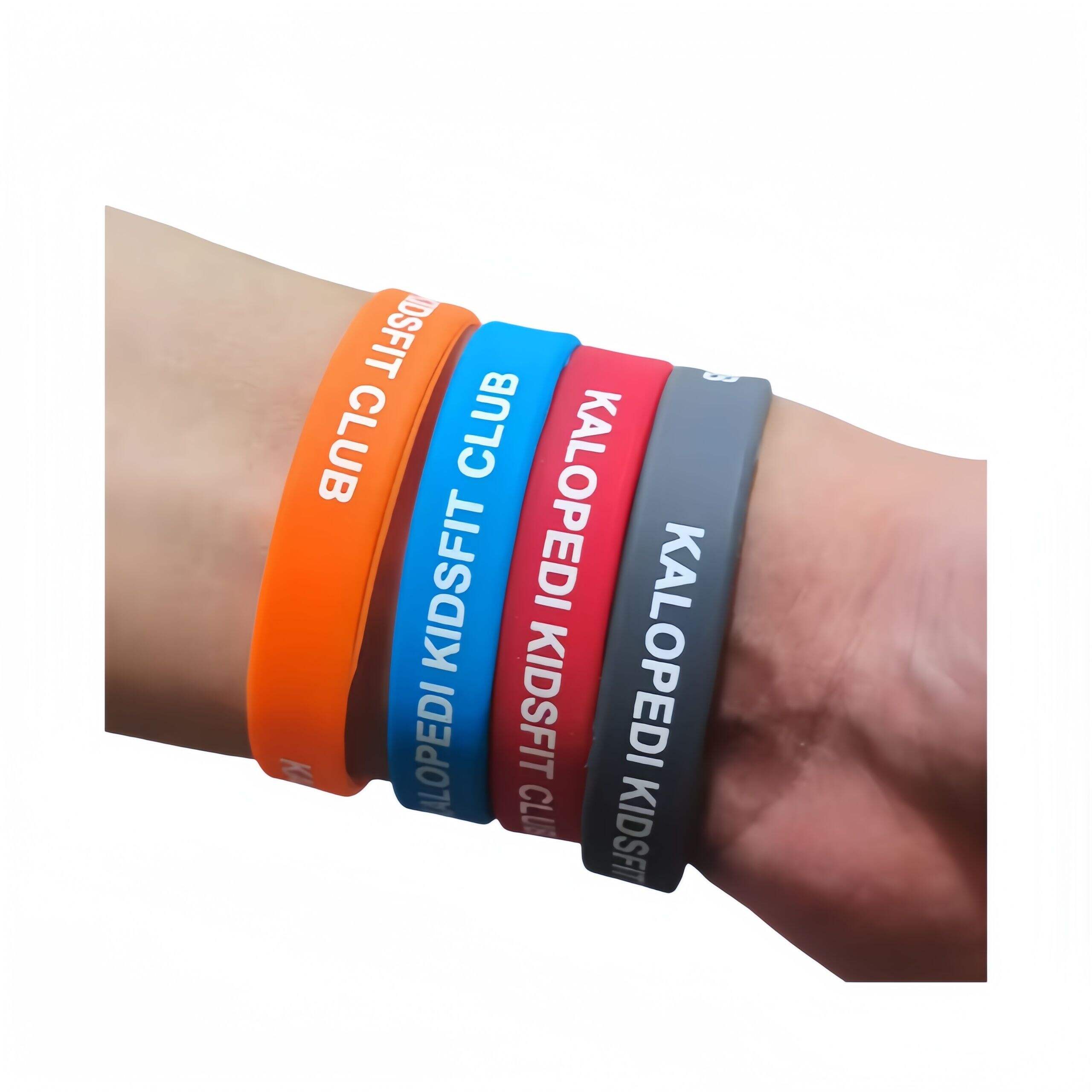 PULI Best Selling Promotional Cheap Custom Name Rubber Silicone eco-friendly printed Sports wristband