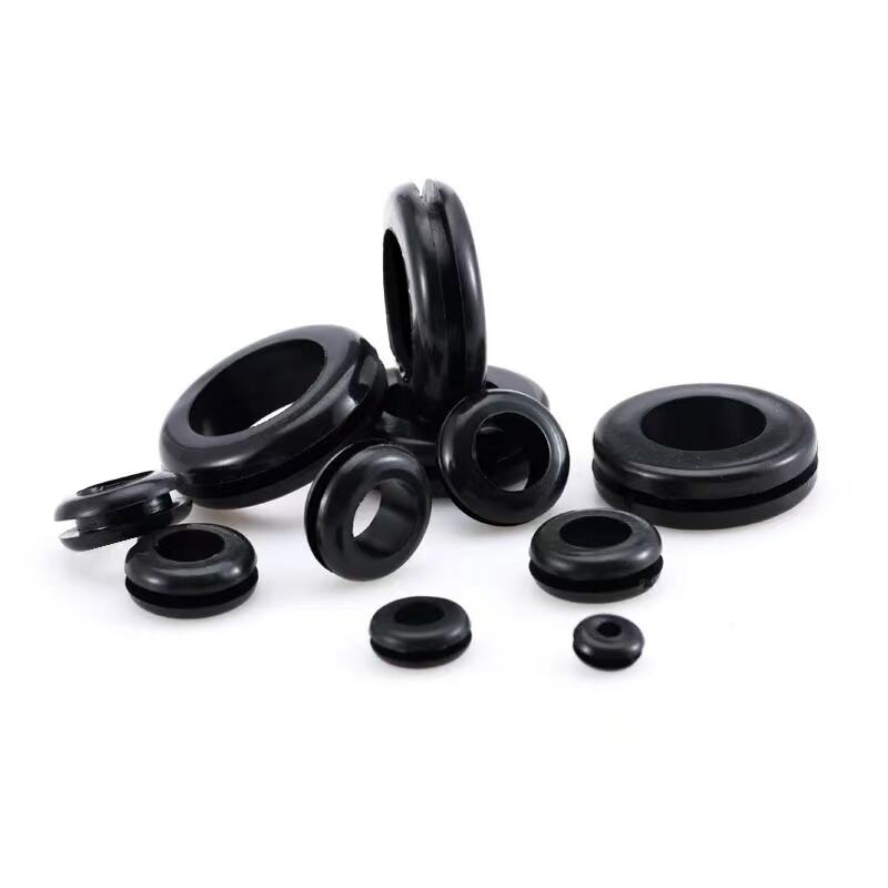 PULI Manufacturer Customized Silicone Grommet Rubber Grommets for Round Cable