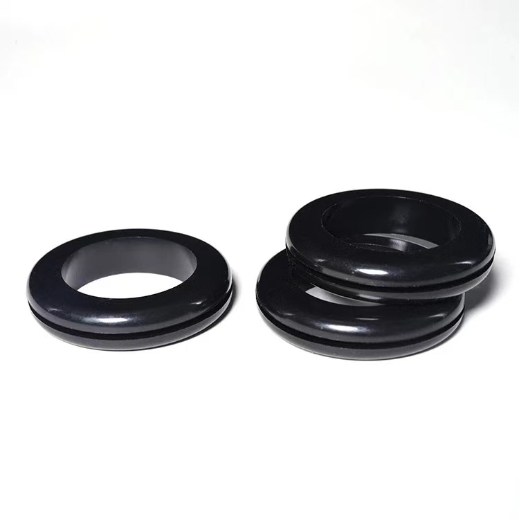 PULI Factory Inventory Round Shape Custom Weather Resistant Heat Resistant Silicone SBR NBR EPDM Rubber Grommet