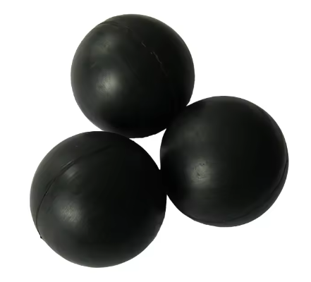 Rubber Ball Wear-resistant Solid Silicone Ball Bouncy Ball For Vibrating Screen factory