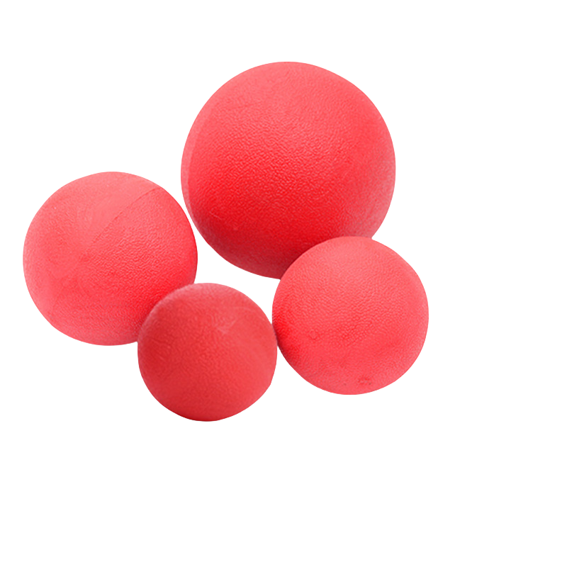 Custom size bouncy solid rubber ball details