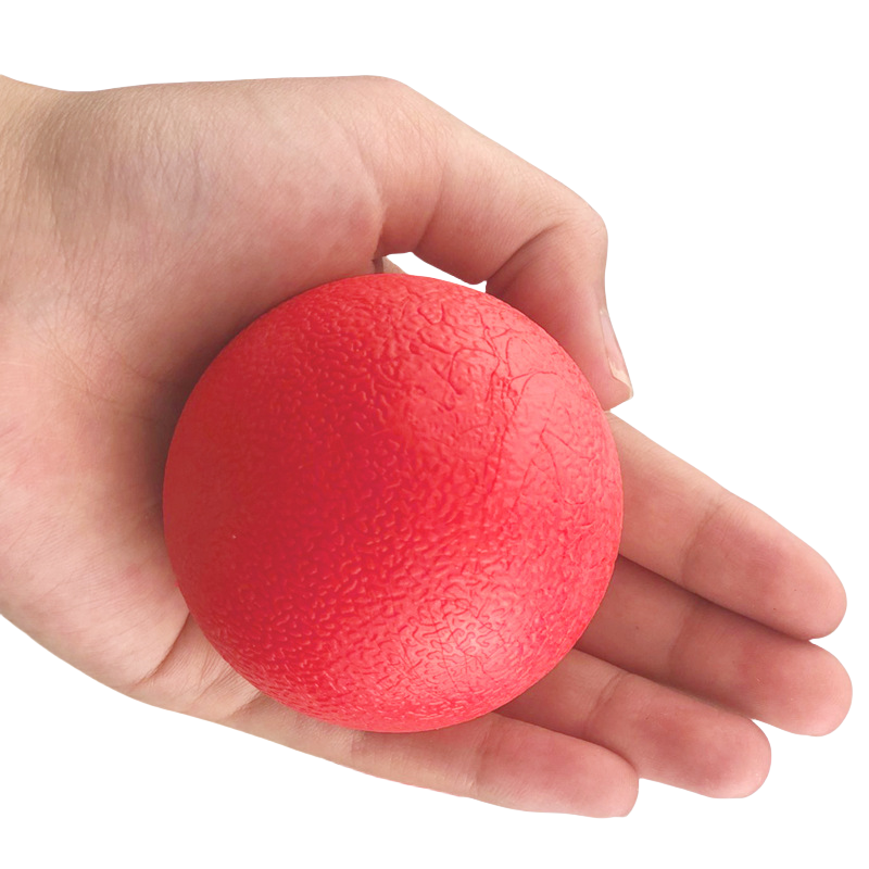 Custom size bouncy solid rubber ball supplier