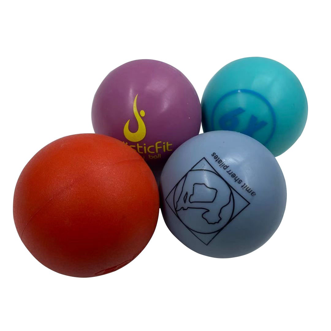 PULI custom logo and design Silicone rubber ball