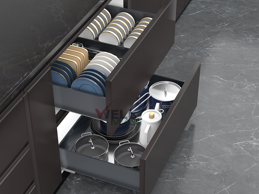 Smart Kitchen Organization: How Pull-Out Drawers Transform Cabinet Space