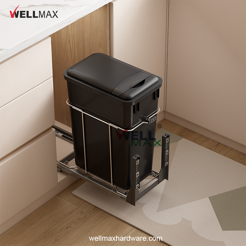 How to choose a large - capacity trash can for the kitchen?