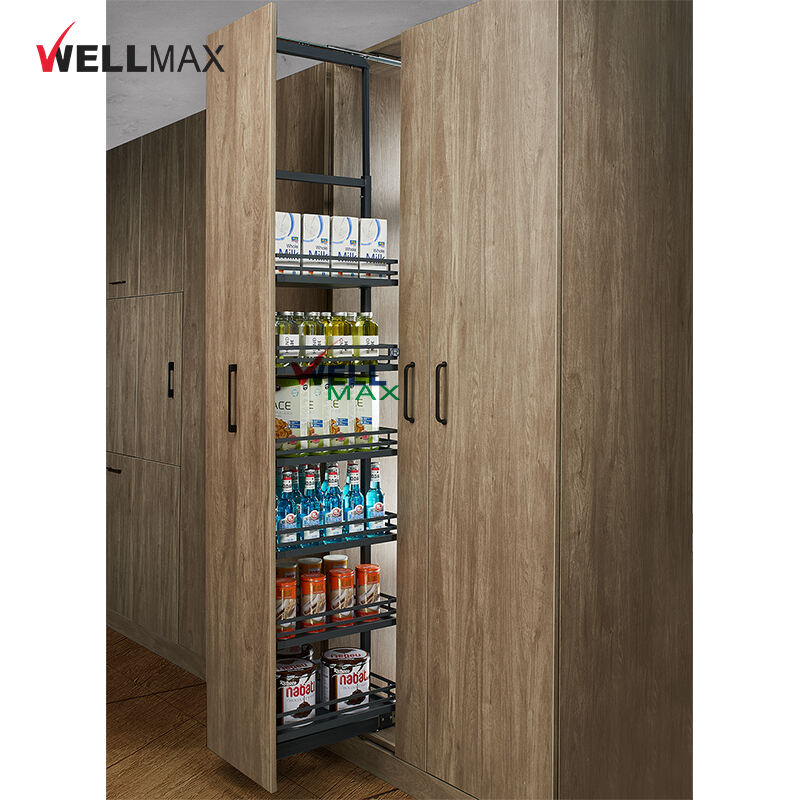 Creating a Functional Pantry with Pull Out Pantries
