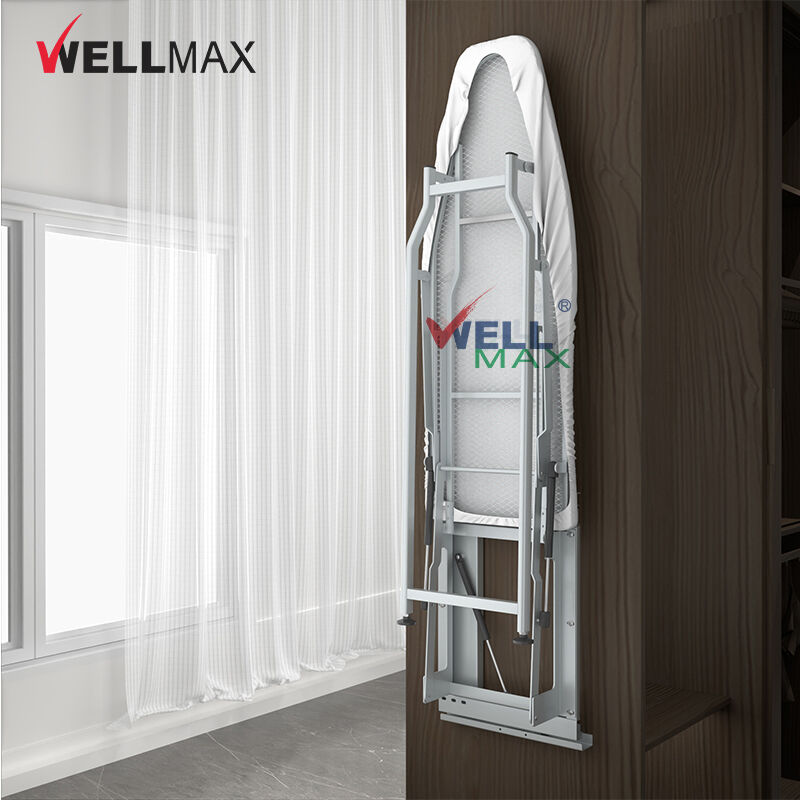 Выдвижная гладильная доска WELLMAX: инновационная фурнитура для прачечной