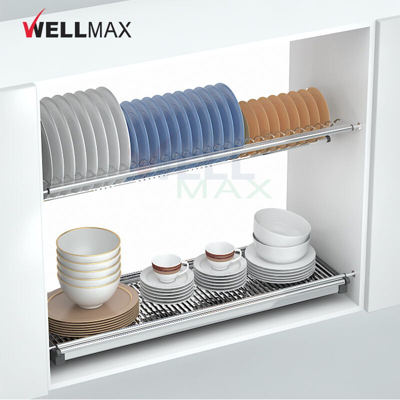 WELLMAX マルチファンクションキッチンキャビネットdishラック
