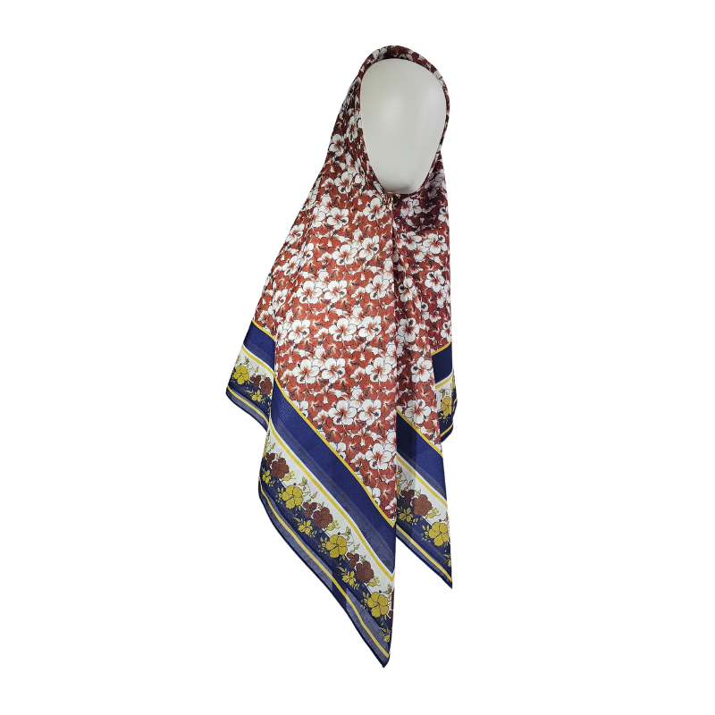 Digital Printed Premium Cotton Voile Bawal FC19693-P