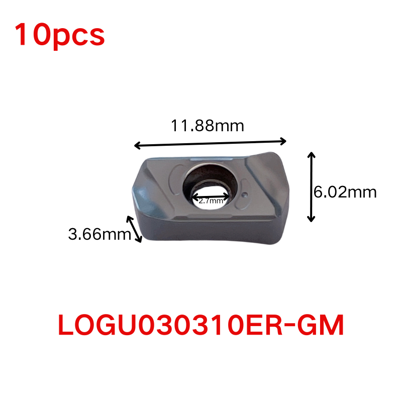 LOONG TOOL LOGU030310ER-GM Steel parts cast iron turning processing ...