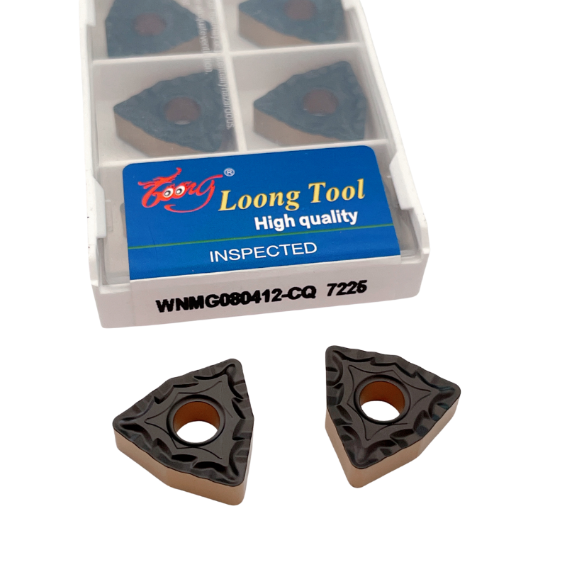 CNC cutting tools developed by Chinese factories with high cost-effectiveness Steel turning processing Wear resistant and collapse resistant Good smoothness Strong cutting Suitable for processing 45 steel Die steel. A3 material Modulation materials, etc