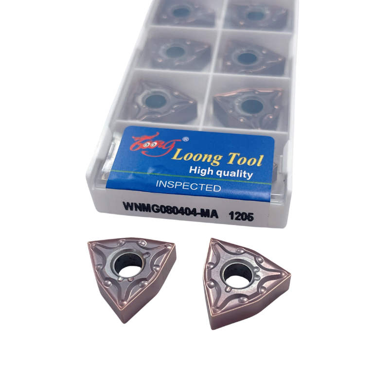 The complete range of CNC cutting tools produced by the original factory Continuous intermittent turning of stainless steel parts It has both wear resistance and fracture resistance Suitable for stainless steel parts such as 201.304.316.316L