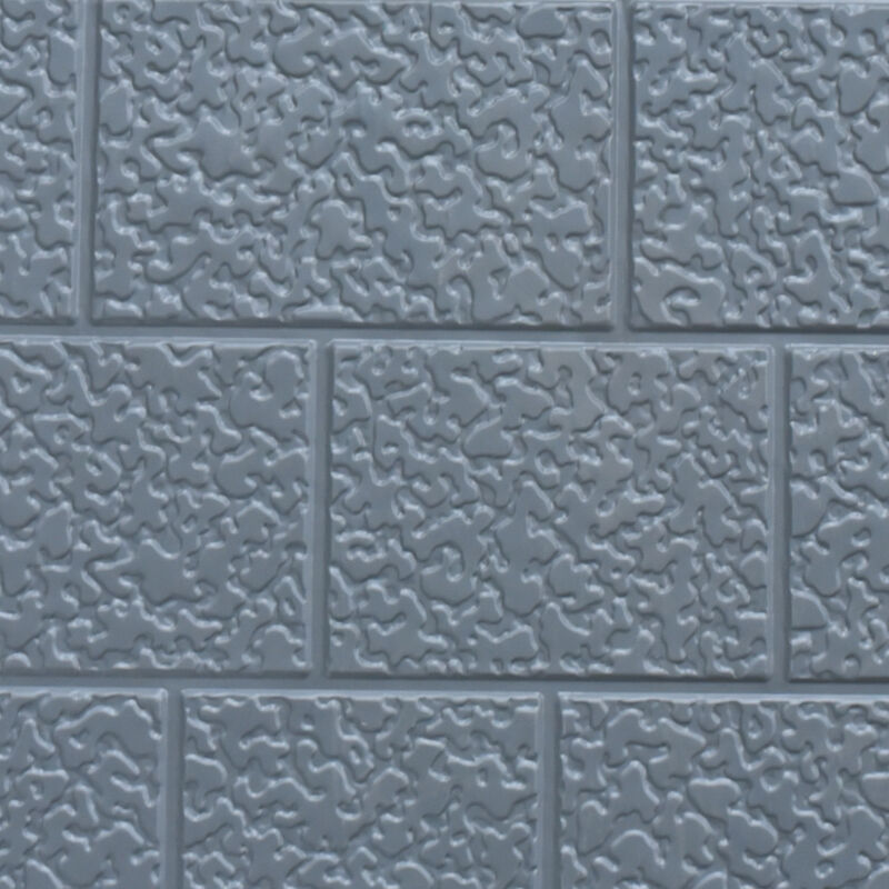 Metal Carved Polyurethane Sandwich Panel Siding Panels Exterior Wall Insulated and Decorative PU Foam Panels for Tiny House