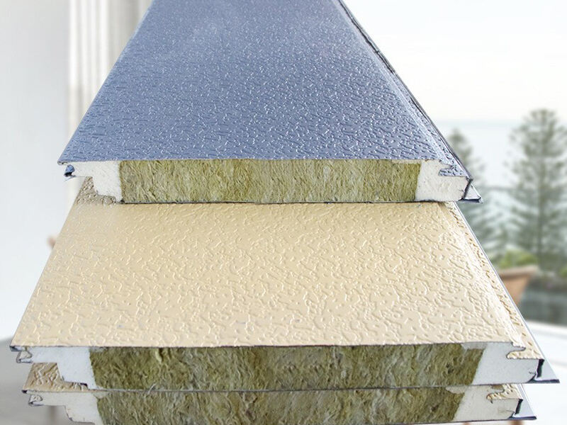 Fire-Resistant Rock wool Sandwich Panels: A Safe Choice for Industrial Facilities