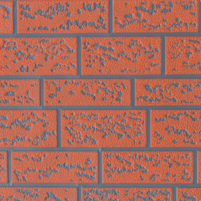 PU Core Fireproof Exterior Wall Insulation Panel Seamless Polyurethane Foam Sandwich Panels Wall Metal Siding for House