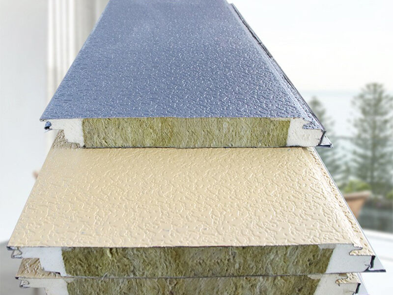 Fire-Resistant Rock wool Sandwich Panels: A Safe Choice for Industrial