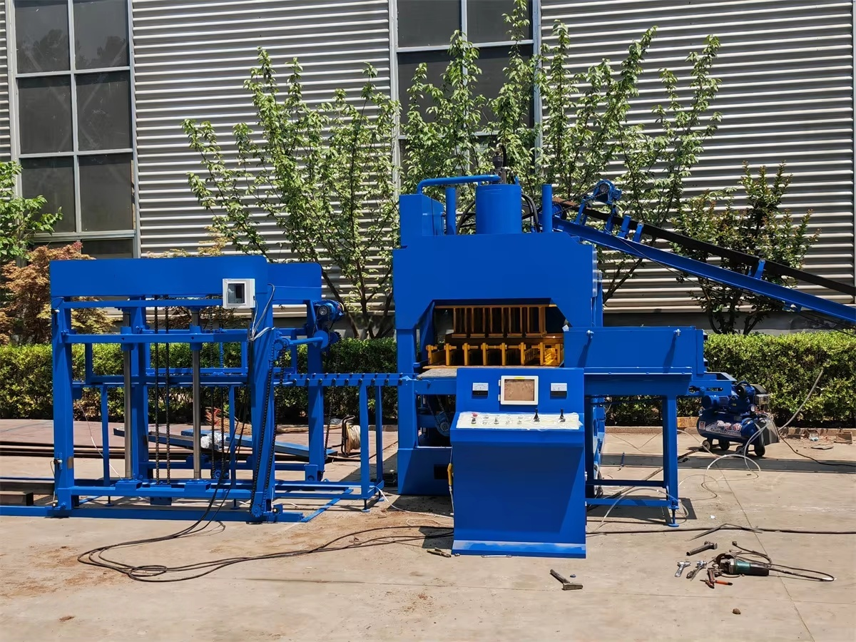 HBY10-10 Automatic Vacuum Bricks Non Extruder Soil Mud Ceramic Earth Red Price Solid Tile Hollow Clay Block Brick Making Machine