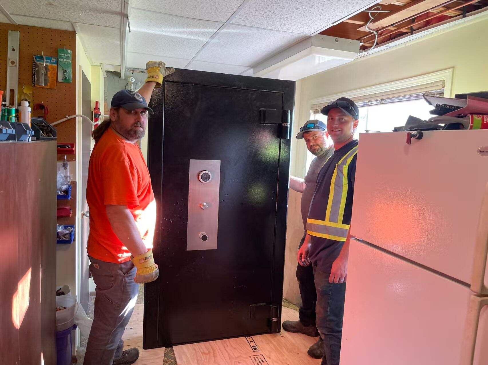 Custom Secure Storage Solution: Multifunctional Safety Room for Canadian Client