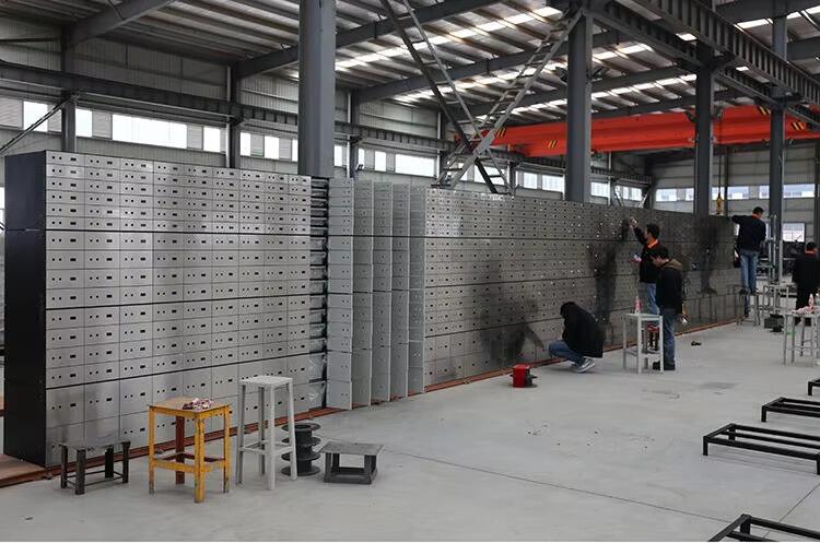 CEQSAFE High Security Stainless Steel Metal Strong Vault Room Bank Safe Deposit Box manufacture