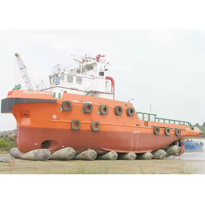 Inflatable Floating Rubber Pneumatic Marine Airbag for Ship Launching