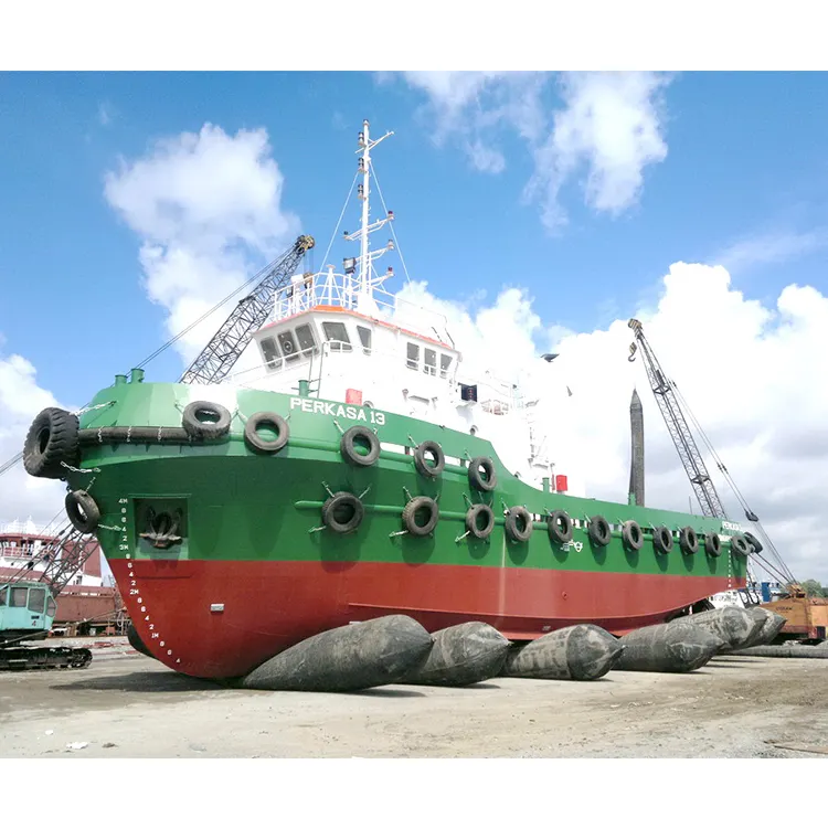 Airbags de Borracha Infláveis de Alta Qualidade para Lançamento e Elevação de Navios com 3 Anos de Garantia  