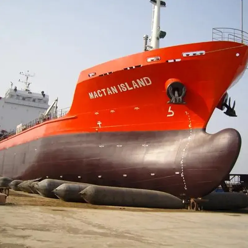 Safleuog Ogiwnglym Ship Launching Airbags / Airbags Morol ar gyfer Vessel/boat Launching