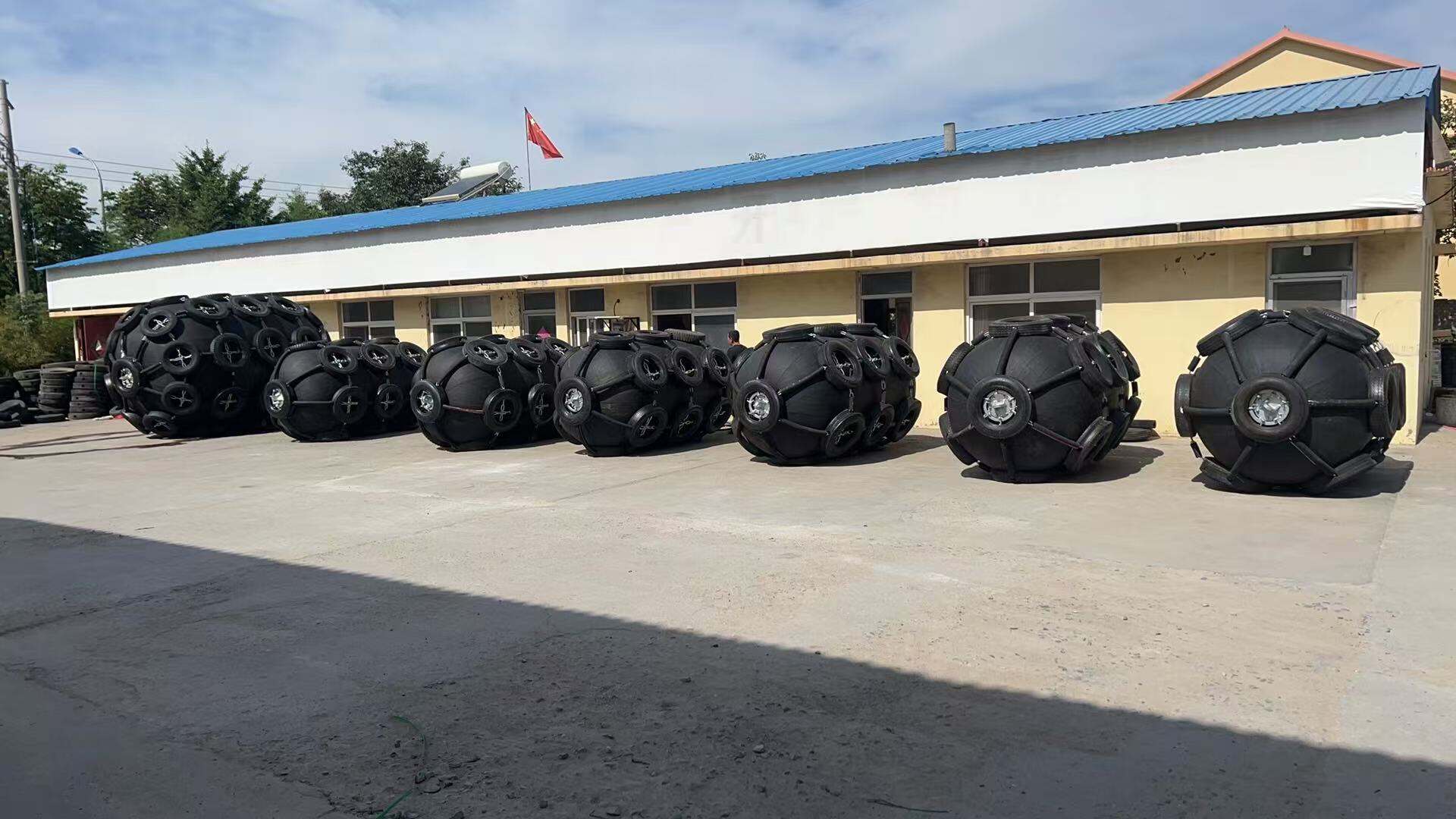 How do pneumatic rubber fenders ensure ship-dock protection?