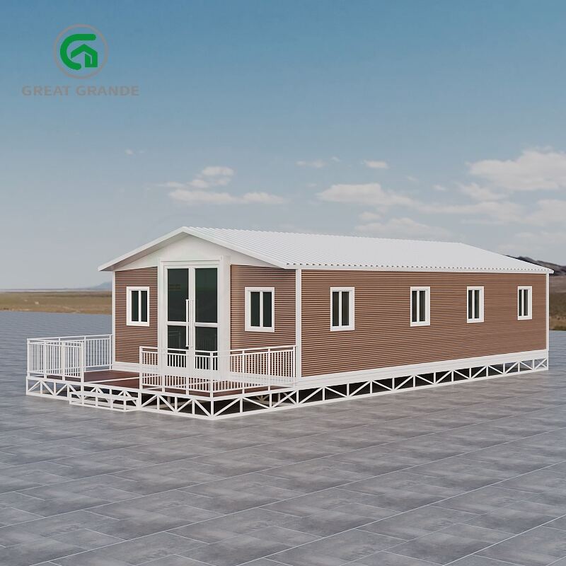 40ft Prefab Container House Factory Galvanized Steel Frame in EU Standard