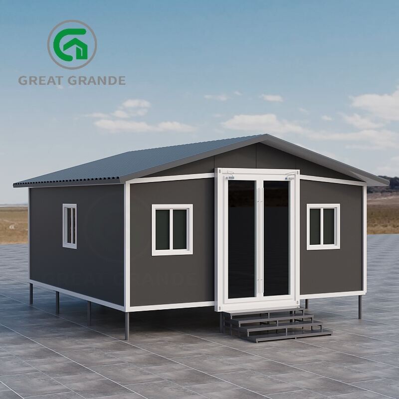 20ft Collapsible Container Homes Factory Temporary Villa Quick Installation